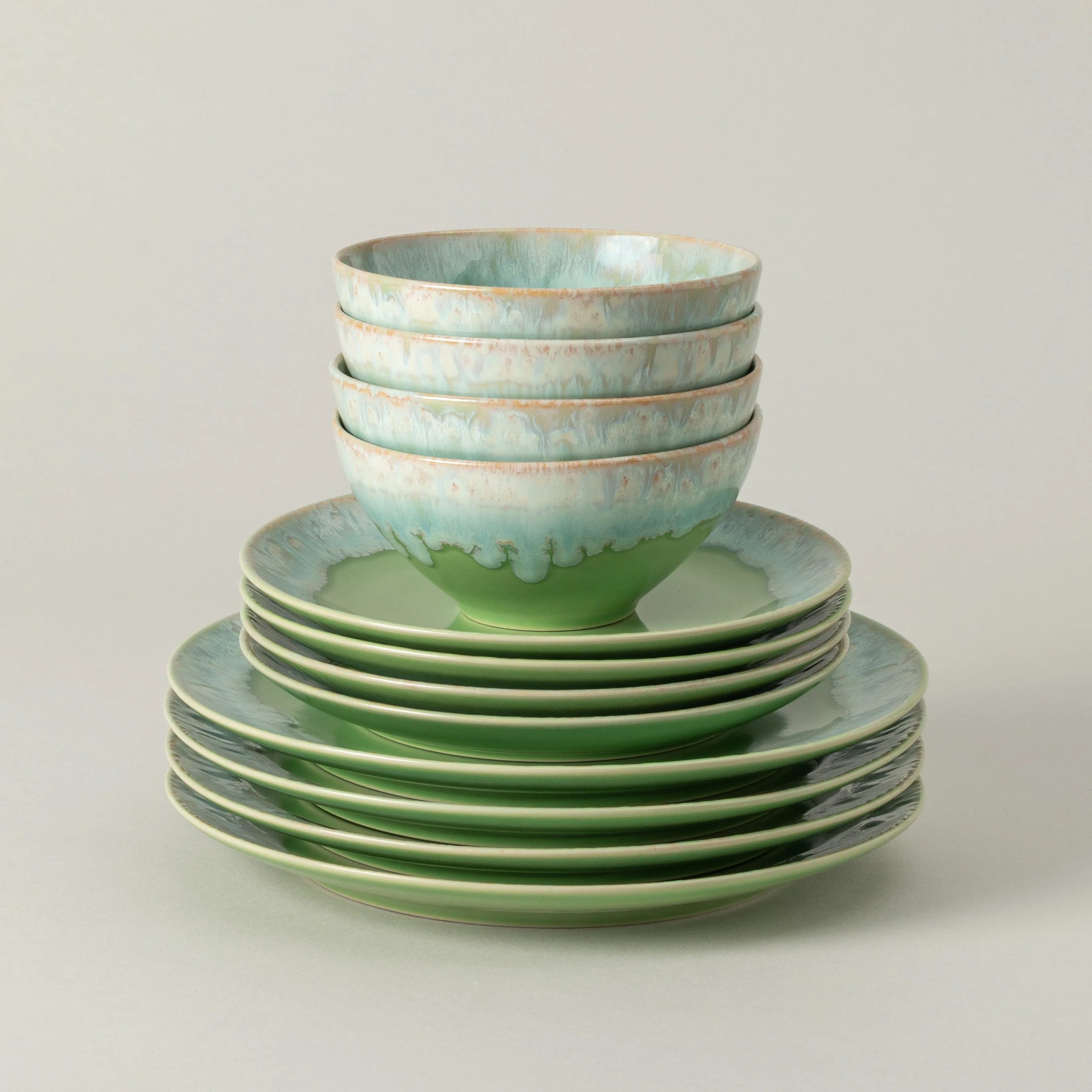 12-Piece Dinnerware Set with Bowl Taormina, Casafina by COSTA NOVA