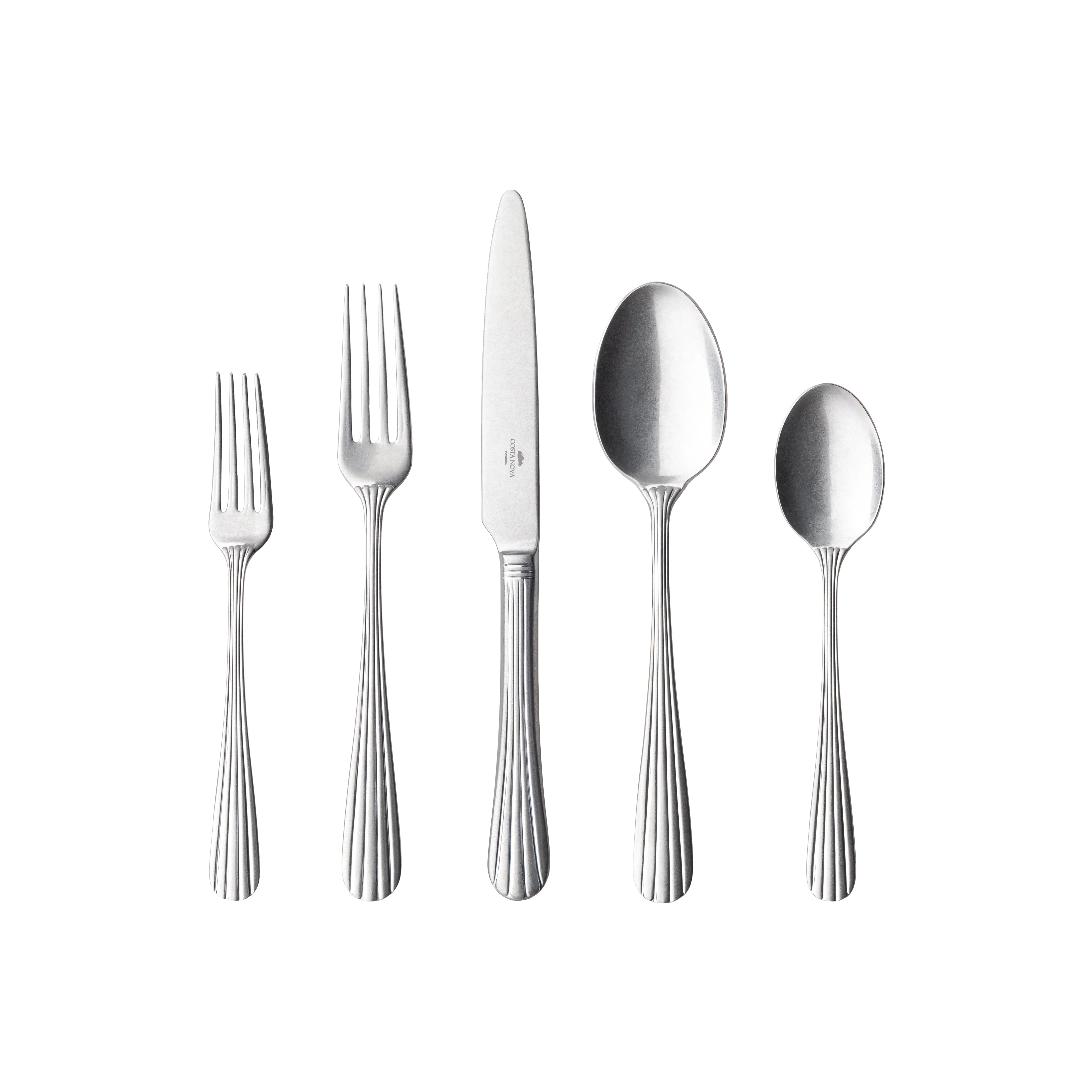 Flatware 5 Pieces Set Douro, 12 Sets (for 12 people)