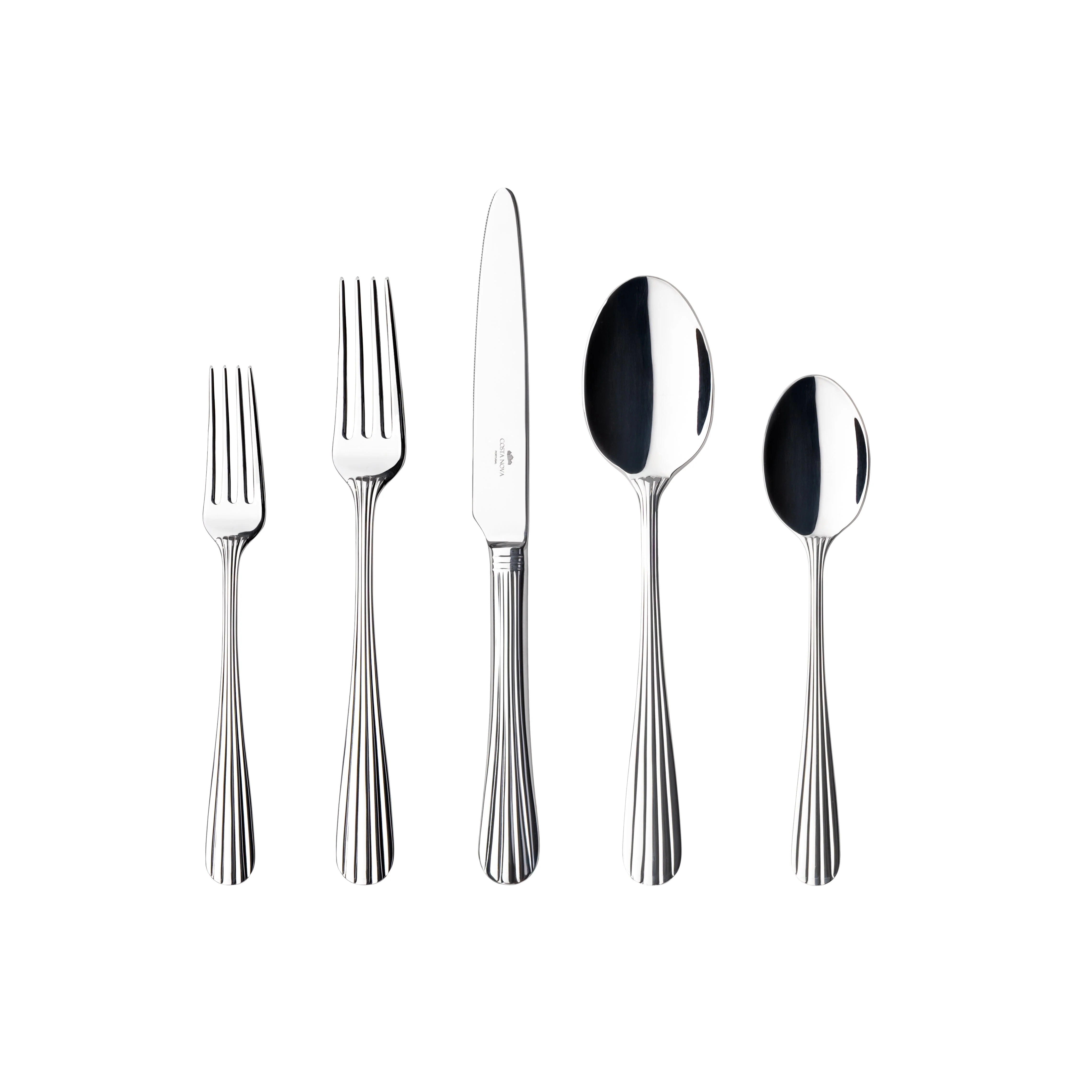 Flatware 5 Pieces Set Douro, 12 Sets (for 12 people)