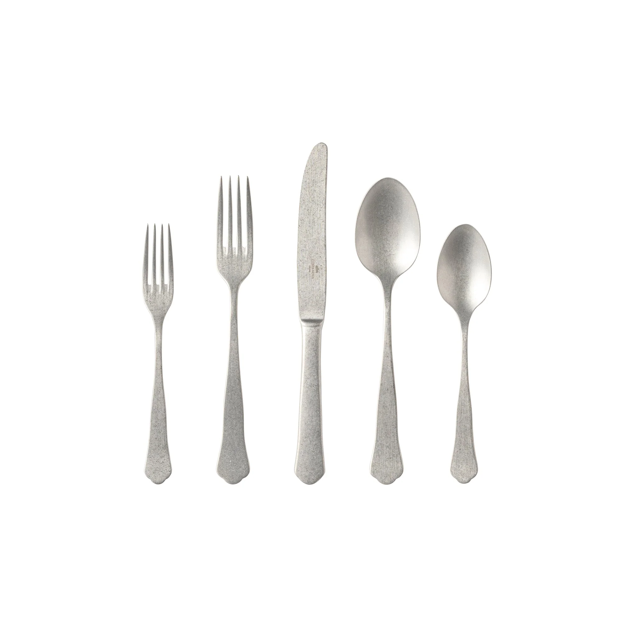 Flatware 5 Pieces Set Prado, 12 Sets (for 12 people)