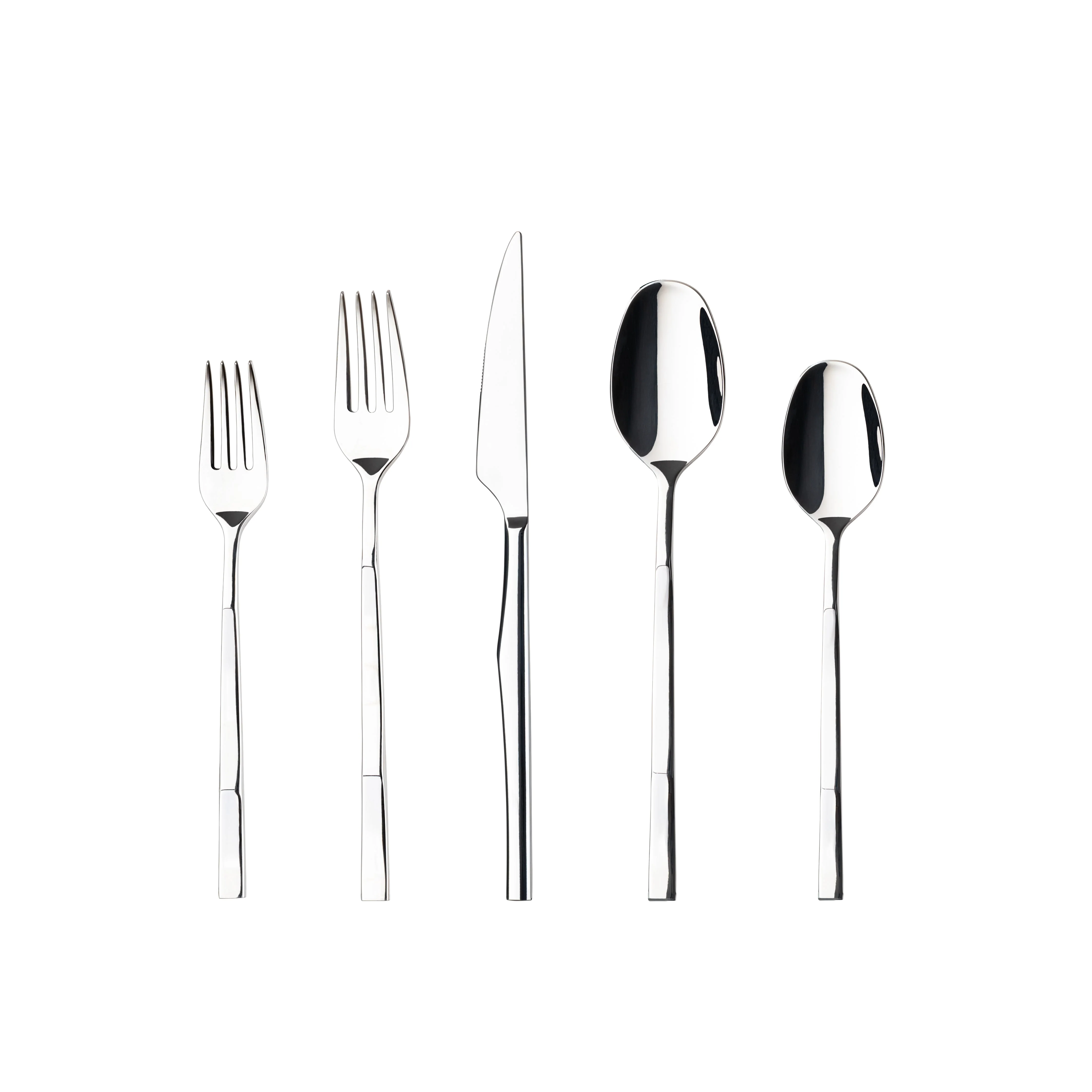 Flatware 5 Pieces Set Ramo, 12 Sets (for 12 people)
