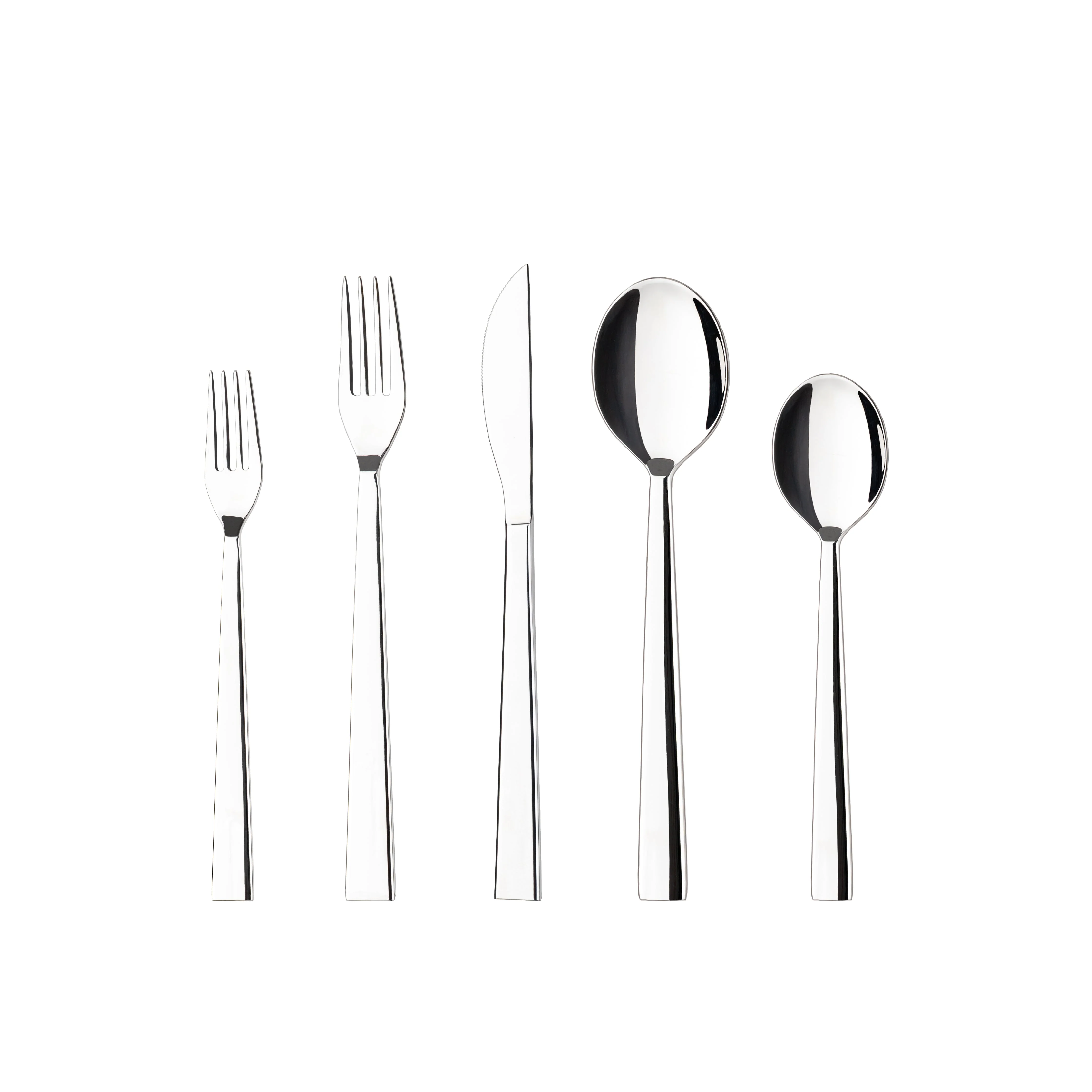 Flatware 5 Pieces Sen, 12 Sets (for 12 people)