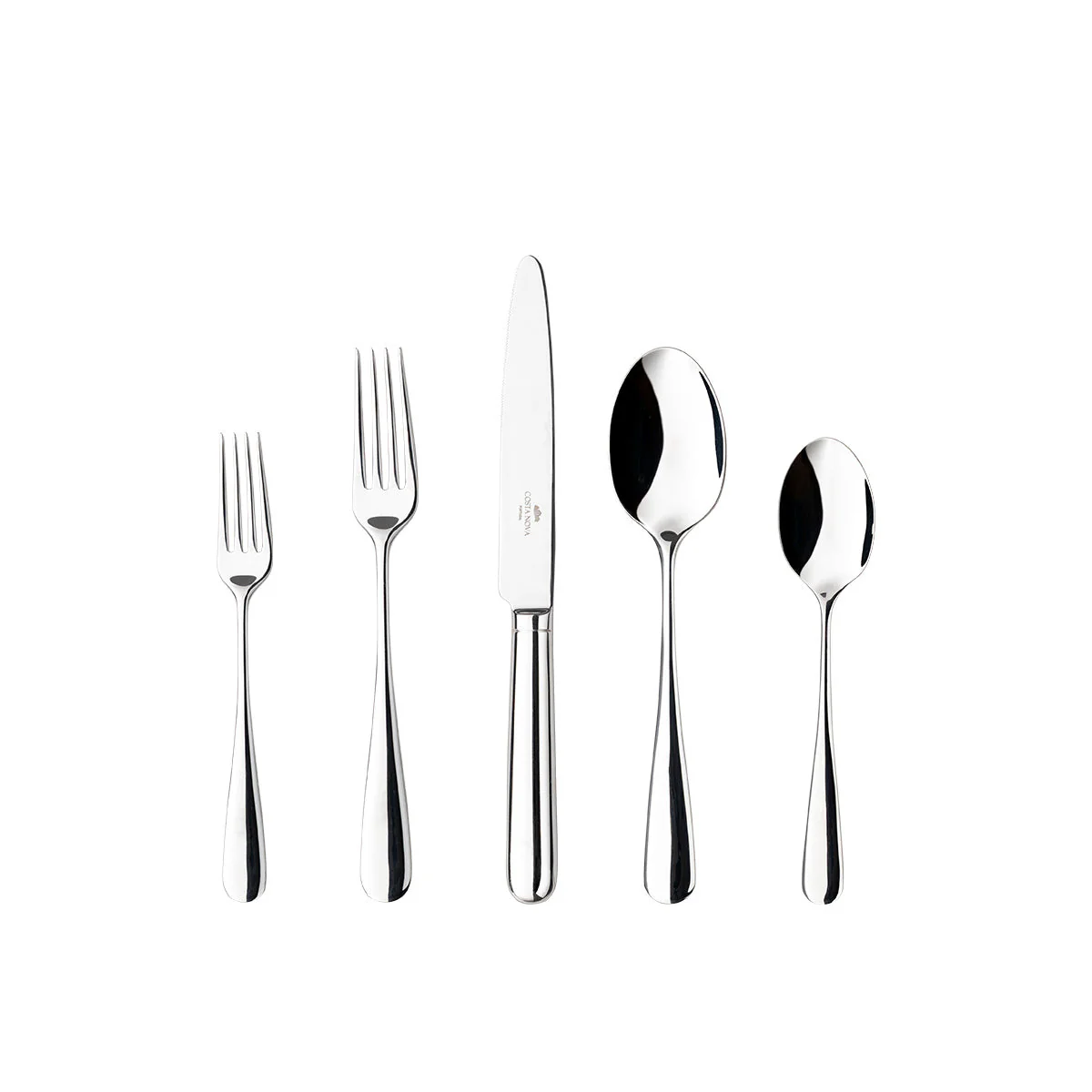 Flatware 5 Pieces Set Lumi, 12 Sets (for 12 people)