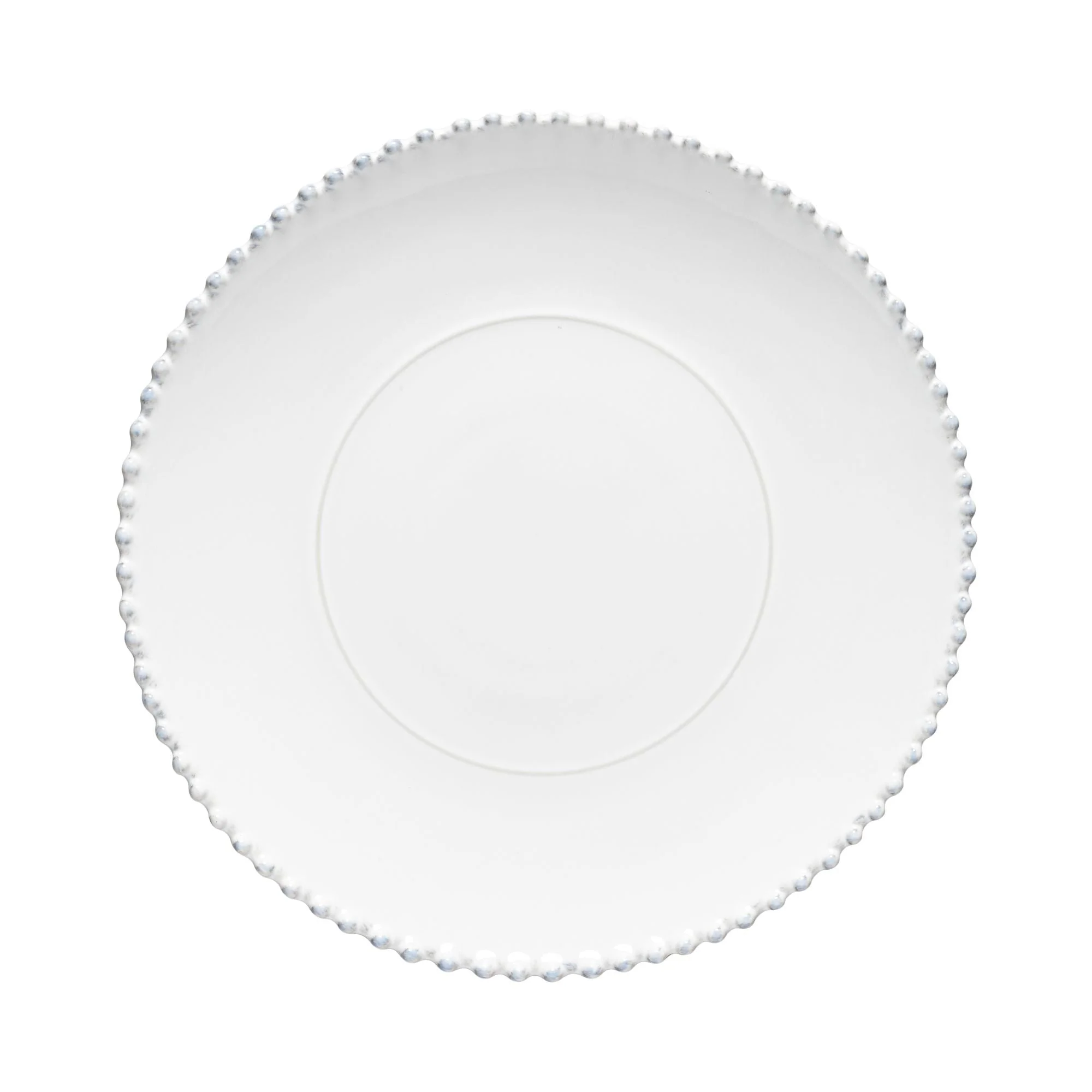 Set of 6 Charger Plate/Platter Pearl
