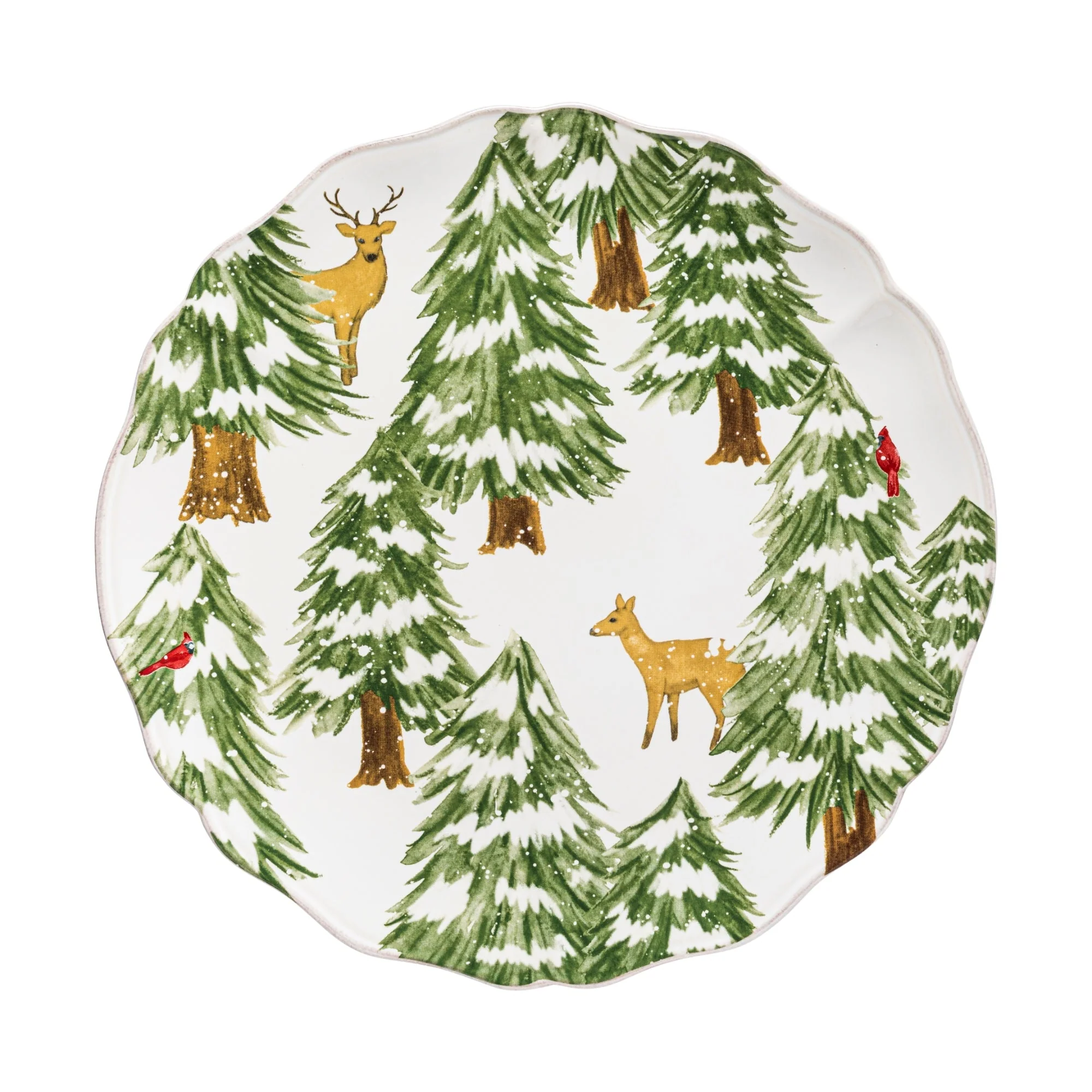 Set of 6 Charger Plate/Platter The Nutcracker, Casafina by COSTA NOVA