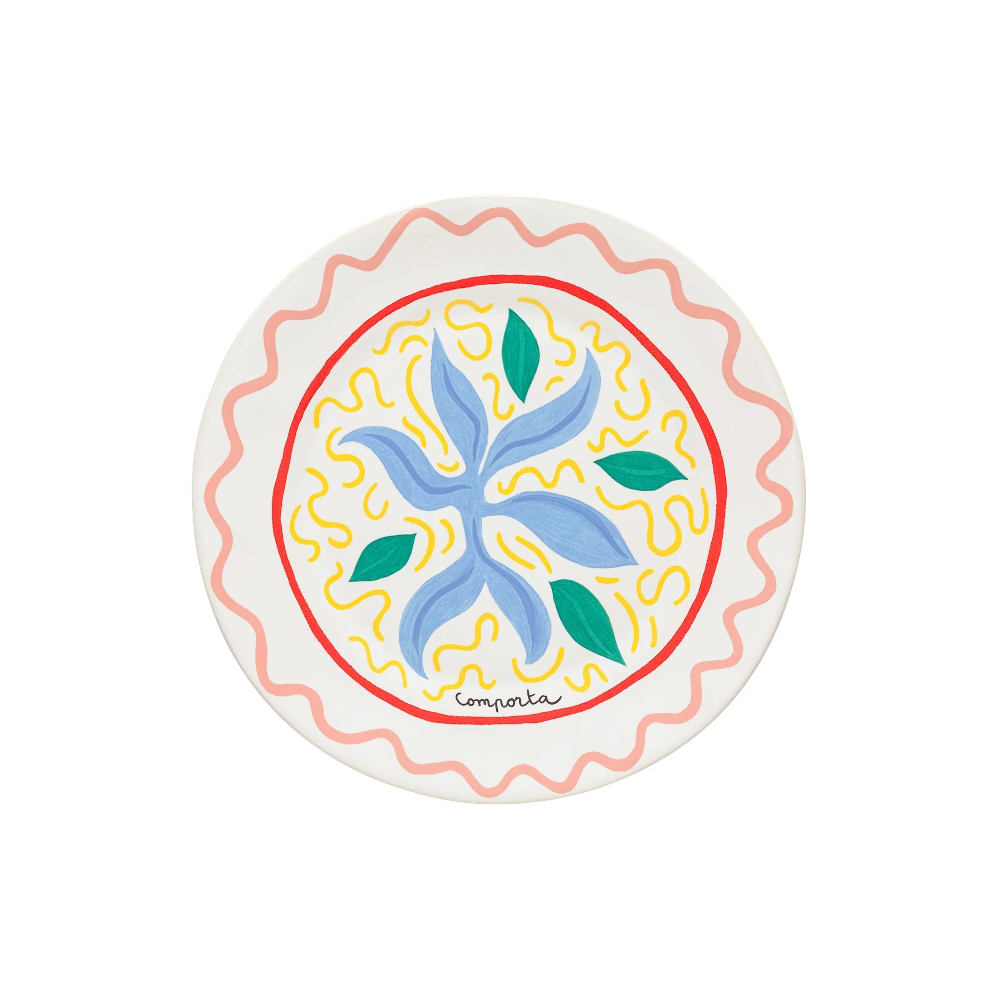 Set of 6 Dinner Plate Comporta Summer Bliss