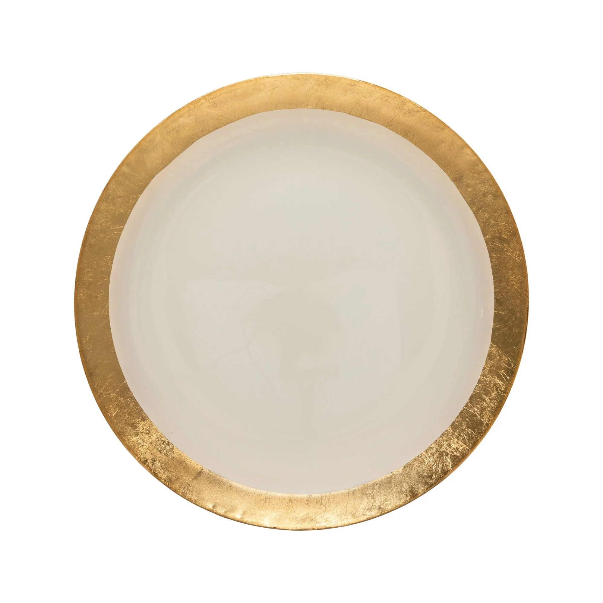 Set of 6 Glass Band Charger Plate Camilla by Casafina