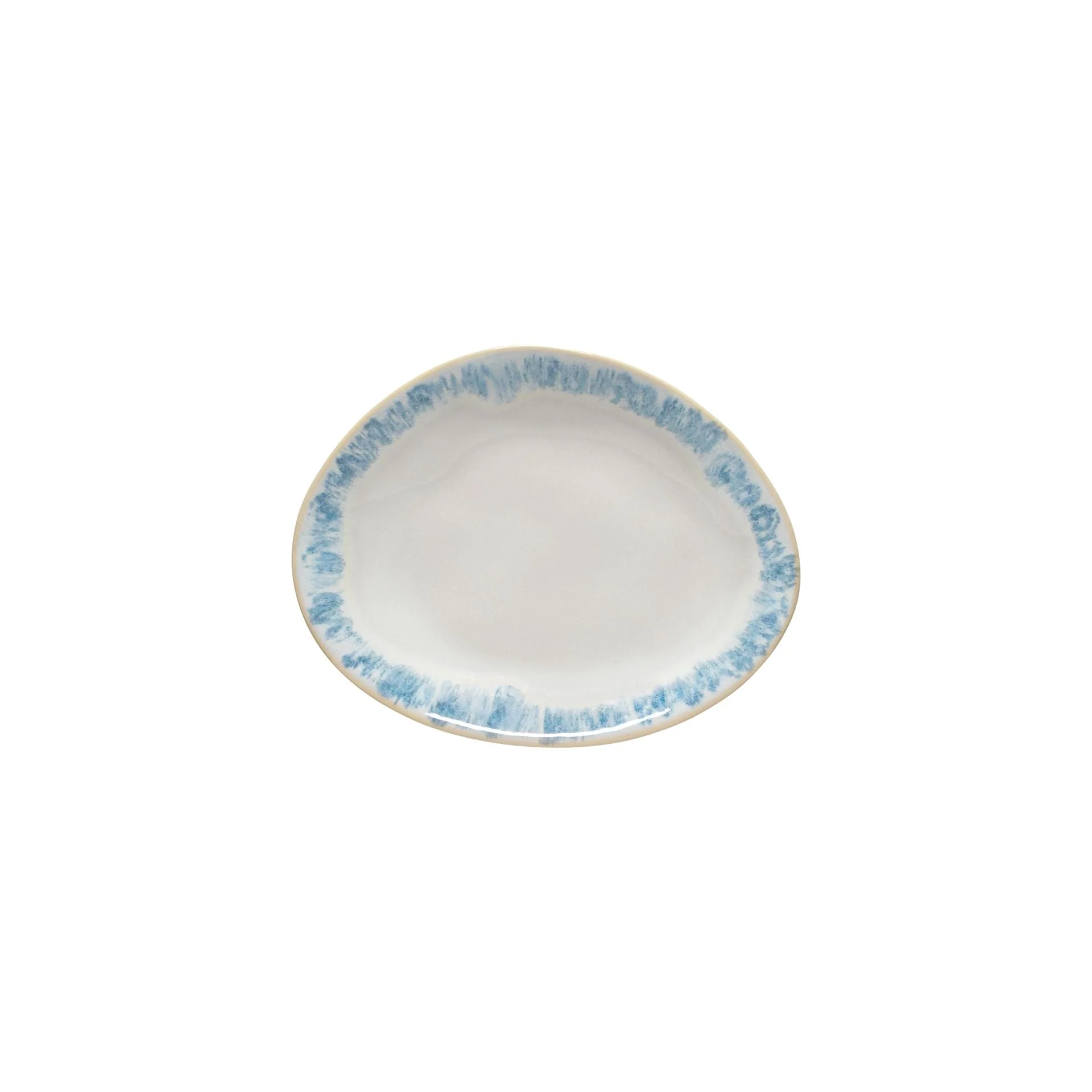 Set of 6 Oval Salad/Dessert Plate Brisa