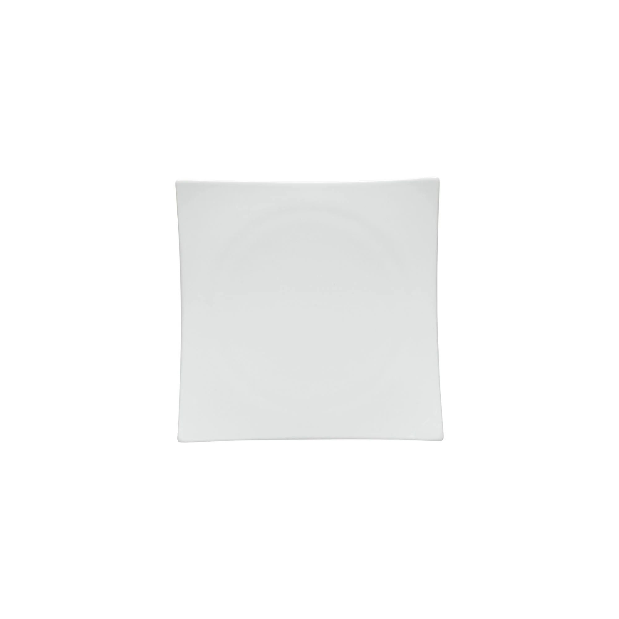 Set of 6 Porcelain Square Appetizer Plate Resonance
