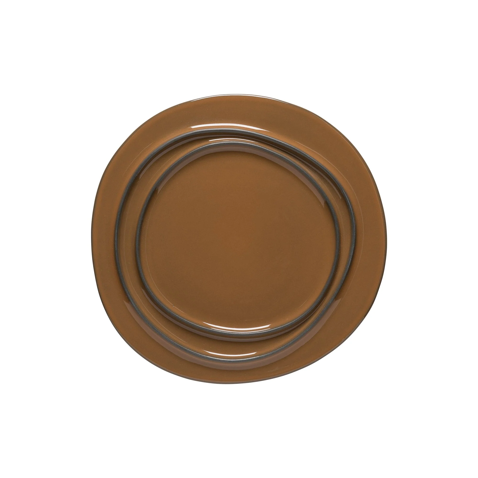Set of 6 Round Dinner Plate Âmbar