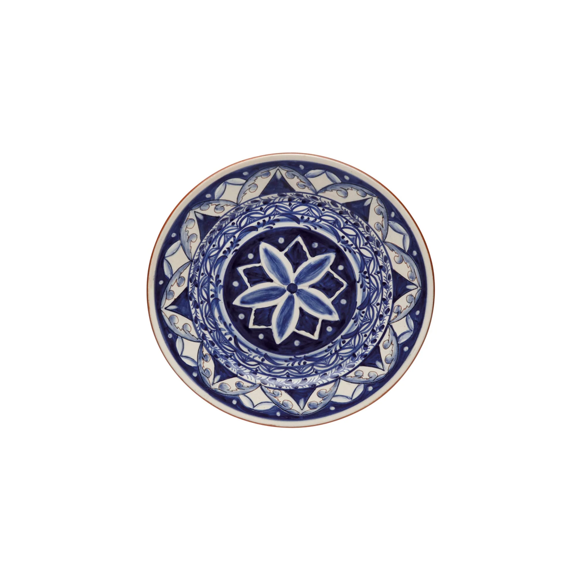 Set of 6 Salad/Dessert Plate Alentejo Terracotta, Casafina by COSTA NOVA