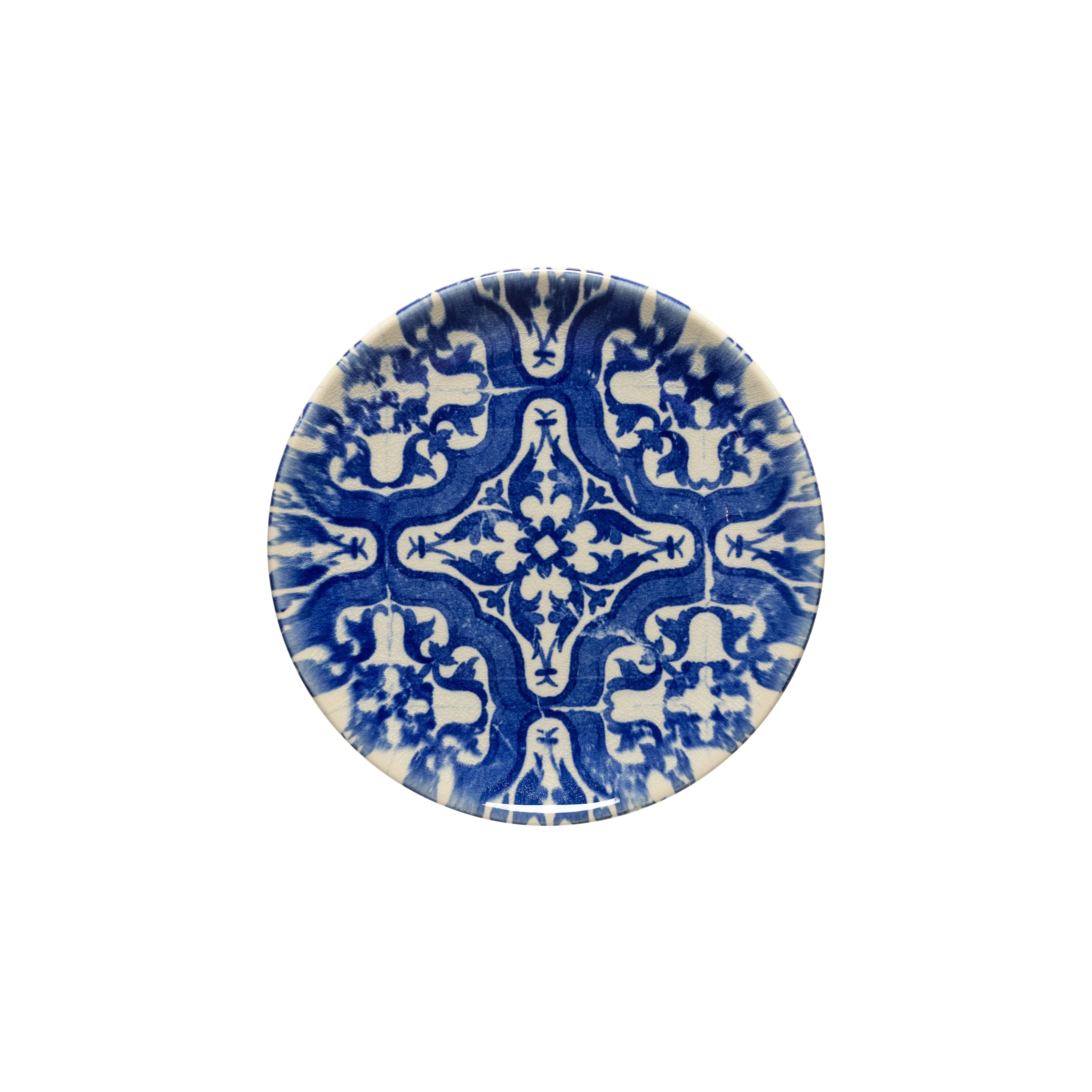 Set of 6 Salad/Dessert Plate Reinforced Rim Elements