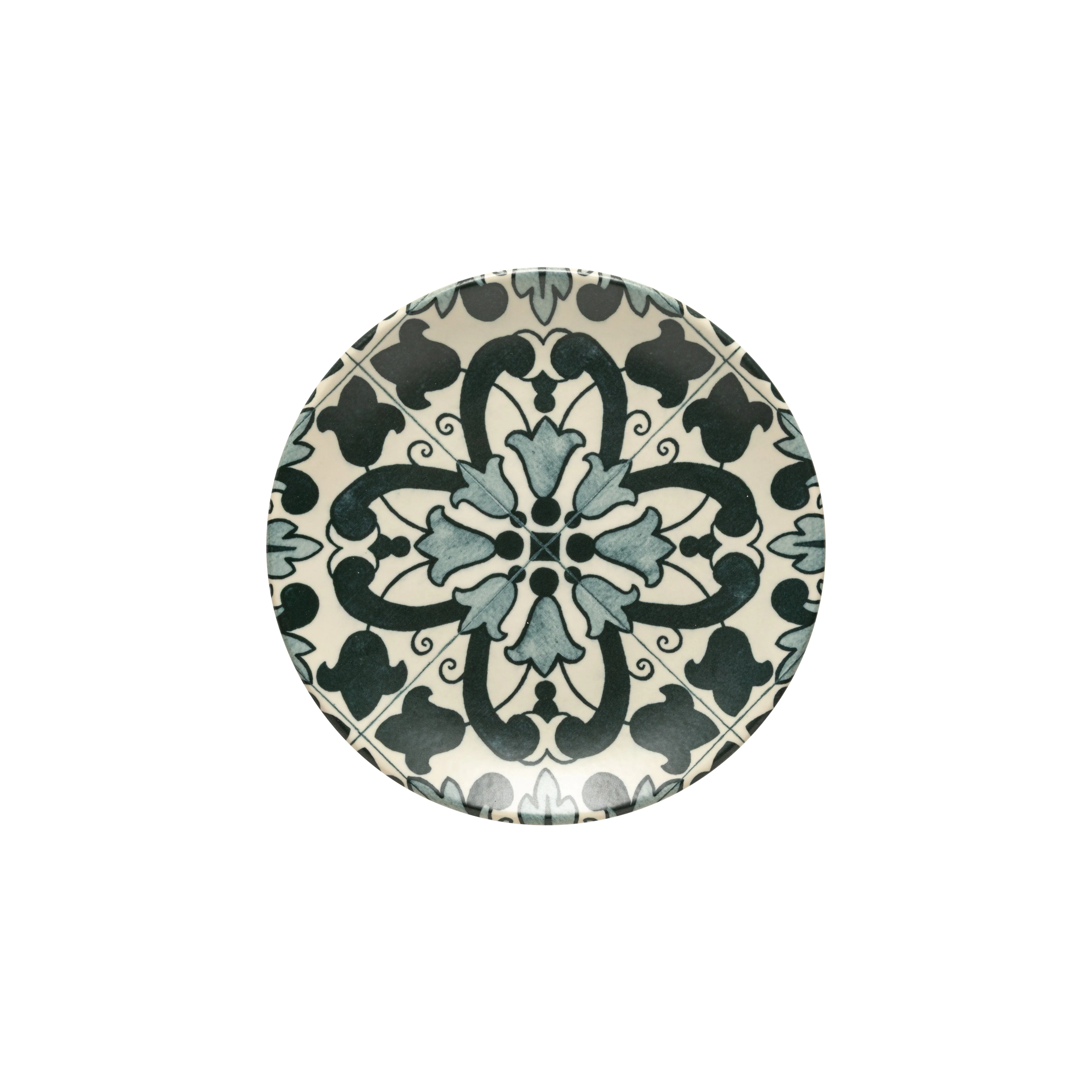 Set of 6 Salad/Dessert Plate Reinforced Rim Elements